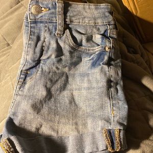 aeropostale jean shorts size 0 curvy